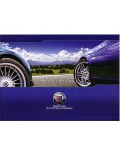 2009 BMW ALPINA PROGRAMMA BROCHURE DUITS