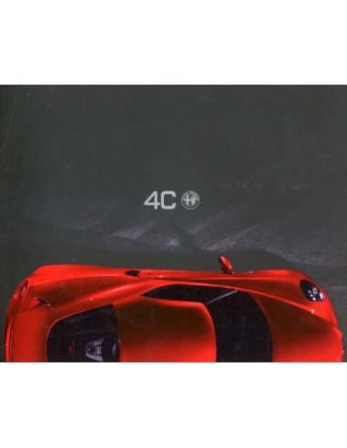 2013 ALFA ROMEO 4C BROCHURE FRENCH