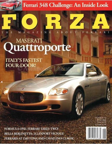 2004 FERRARI FORZA MAGAZINE 54 ENGELS