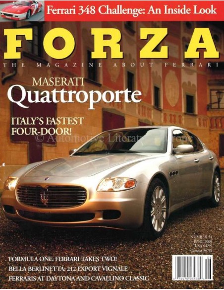 2004 FERRARI FORZA MAGAZINE 54 ENGELS