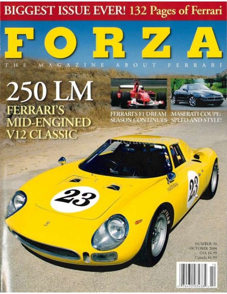 2004 FERRARI FORZA MAGAZINE 56 ENGLISH
