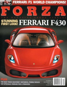 2004 FERRARI FORZA MAGAZIN 58 ENGLISCH