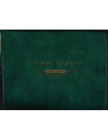 1984 ASTON MARTIN V8 INSTRUCTIEBOEKJE ENGELS