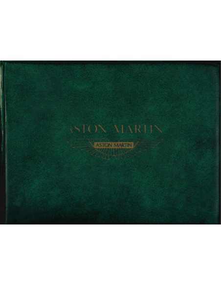 1984 ASTON MARTIN V8 INSTRUCTIEBOEKJE ENGELS