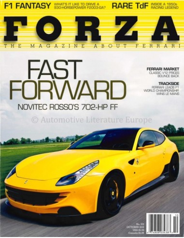 2012 FERRARI FORZA MAGAZIN 120 ENGLISCH