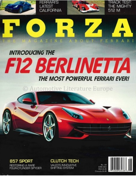 2012 FERRARI FORZA MAGAZINE 118 ENGLISH