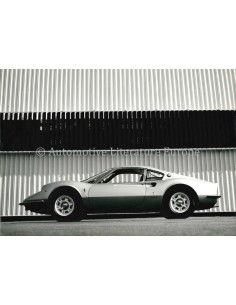 1968 FERRARI DINO 206 GT COUPÉ PRESSEBILD