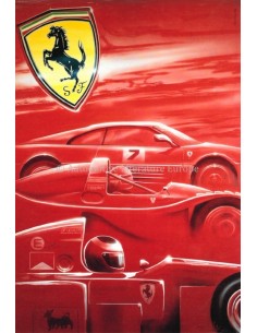 1994 FERRARI TUTTE LE FERRARI IN PISTA AUTODROME DEL MUGELLO LEAFLET ITALIAN
