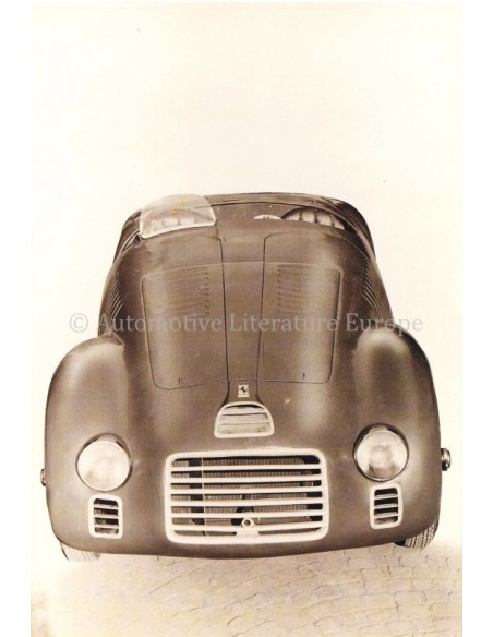 1992 FERRARI HERSTELLUNGSPROGRAMM 1946/47 NACHDRUCK PROSPEKT ITALIENISCH