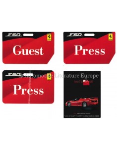 1995 FERRARI F50 GENEVE PERSKAARTEN 957/95