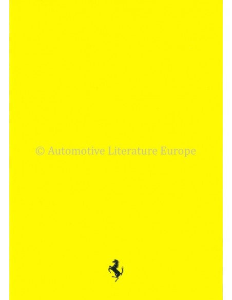 1992 FERRARI LA FERRARI BROCHURE 720/92