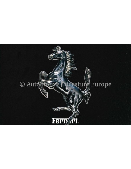 1982 FERRARI 308 GTBI / 308 GTSI / MONDIAL 8 BROCHURE ENGELS (VS)