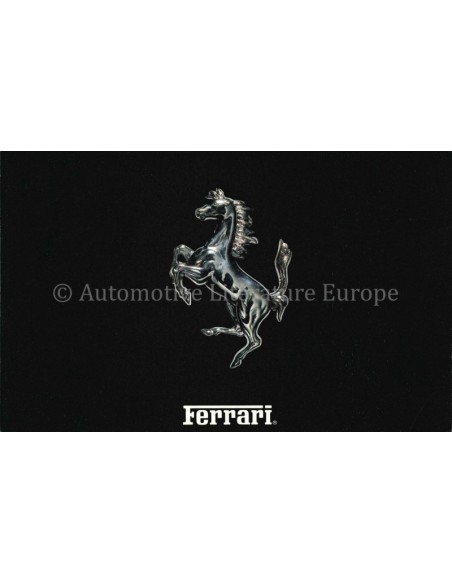 1982 FERRARI 308 GTBI / 308 GTSI / MONDIAL 8 BROCHURE ENGELS (VS)