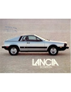 1979 LANCIA SCORPION LEAFLET USA