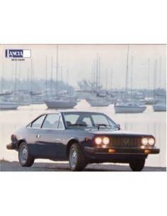 1979 LANCIA BETA COUPE LEAFLET USA