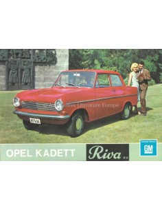 1964 OPEL KADETT A PROGRAMMA BROCHURE NEDERLANDS