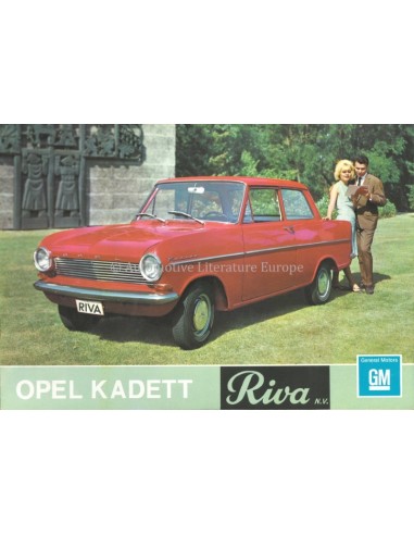 1964 OPEL KADETT A RANGE BROCHURE DUTCH
