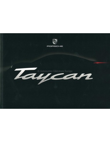 2020 PORSCHE TAYCAN BROCHURE FRENCH