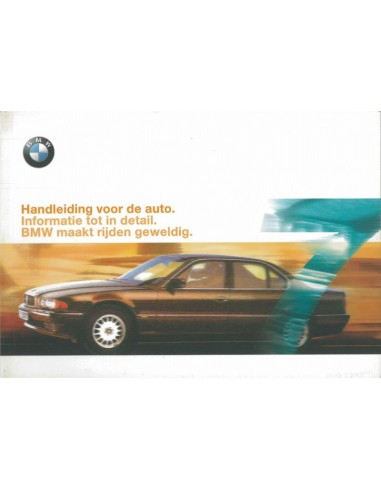 1999 BMW 7 SERIE INSTRUCTIEBOEKJE NEDERLANDS