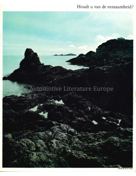 1964 VOLKSWAGEN KARMANN GHIA BROCHURE NEDERLANDS