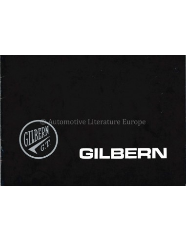 1959 GILBERN GT1800 / 2 LITRE V4 PROSPEKT ENGLISCH