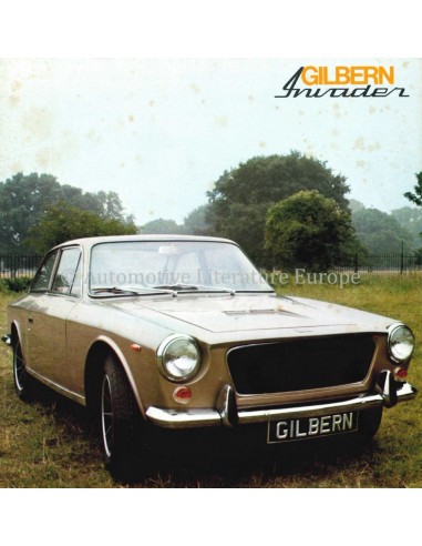 1969 GILBERN INVADER BROCHURE ENGLISH