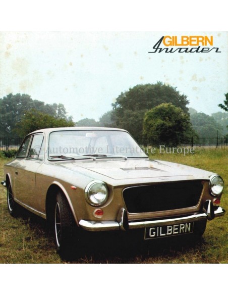 1969 GILBERN INVADER PROSPEKT ENGLISCH