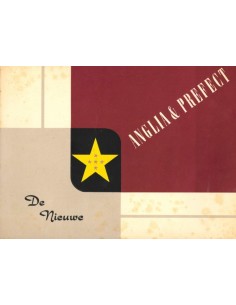 1953 FORD PREFECT & ANGLIA BROCHURE DUTCH