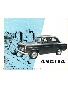1954 FORD ANGLIA BROCHURE NEDERLANDS