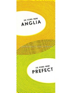 1954 FORD PREFECT & ANGLIA BROCHURE DUTCH