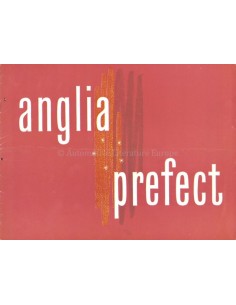 1954 FORD PREFECT & ANGLIA BROCHURE DUTCH