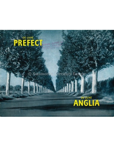 1955 FORD PREFECT & ANGLIA BROCHURE DUTCH