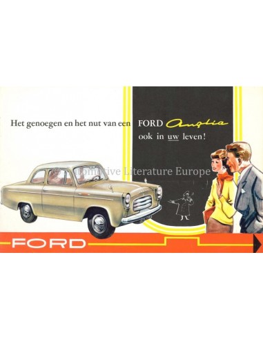 1966 FORD ANGLIA PROSPEKT NIEDERLÄNDISCH