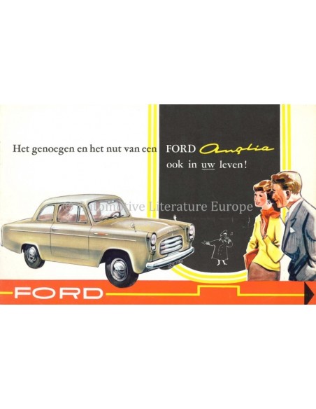 1966 FORD ANGLIA PROSPEKT NIEDERLÄNDISCH