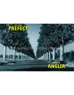 1956 FORD PREFECT & ANGLIA DELUXE BROCHURE NEDERLANDS