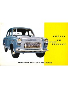 1959 FORD PREFECT & ANGLIA DELUXE BROCHURE DUTCH