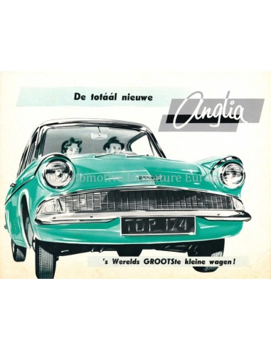 1961 FORD ANGLIA BROCHURE DUTCH
