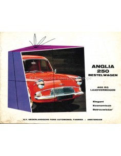 1961 FORD ANGLIA 250 BESTELWAGEN BROCHURE NEDERLANDS