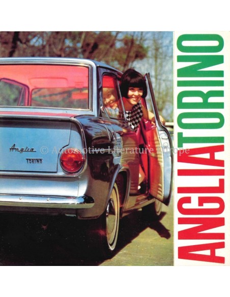 1965 FORD ANGLIA TORINO BROCHURE ITALIAN