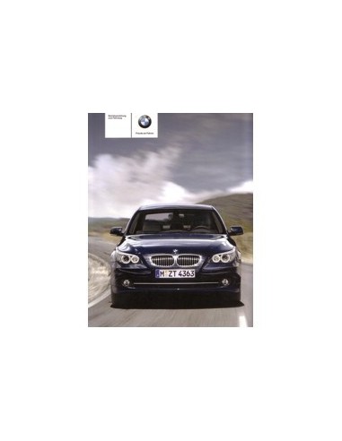 2008 BMW 5 SERIES OWNERS MANUAL GERMAN