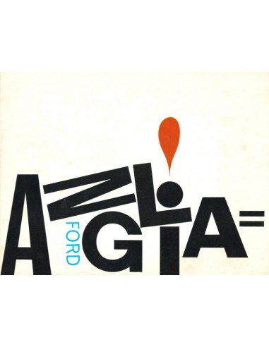 1964 FORD ANGLIA BROCHURE DUTCH