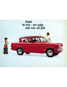 1965 FORD ANGLIA DELUXE / ESTATE DELUXE BROCHURE NEDERLANDS