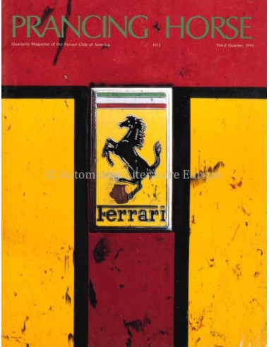 1994 FERRARI PRANCING HORSE MAGAZINE 113