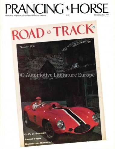 1994 FERRARI PRANCING HORSE MAGAZINE 110