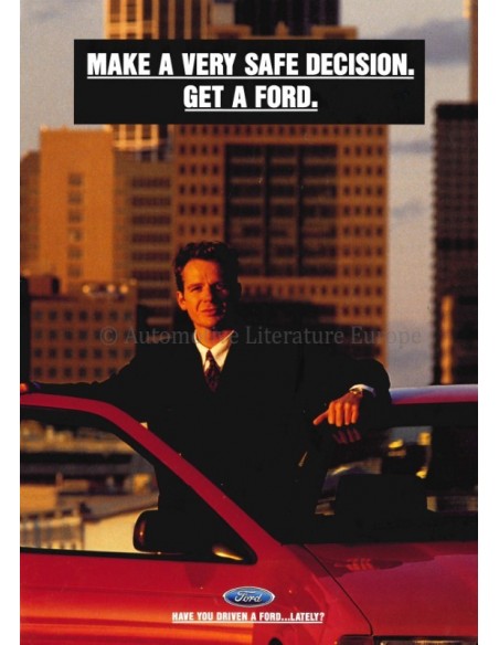 1994 FORD RANGE BROCHURE ENGELS