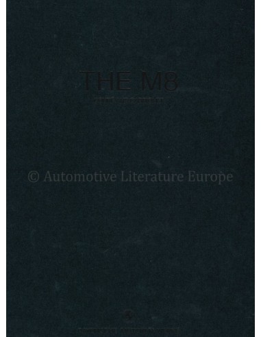 2019 BMW M8 BROCHURE DUITS