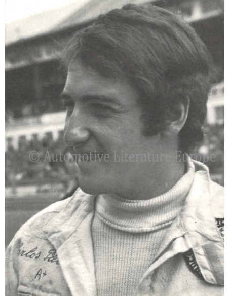 1971 FERRARI CARLOS PACE POSTCARD