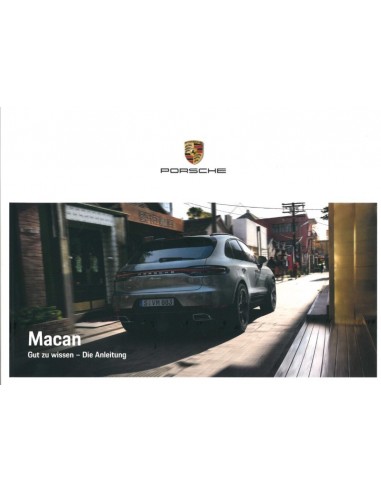 2019 PORSCHE MACAN INSTRUCTIEBOEKJE DUITS