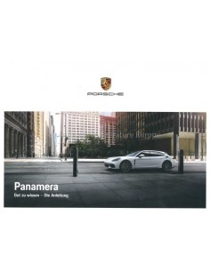 2019 PORSCHE PANAMERA | SPORT TURISMO OWNERS MANUAL GERMAN