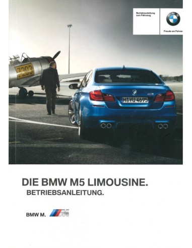 2012 BMW M5 SEDAN INSTRUCTIEBOEKJE DUITS